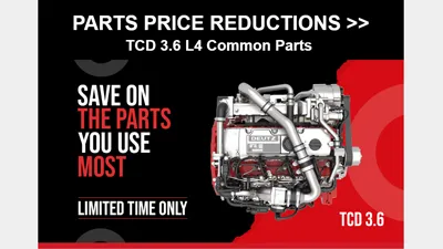 Price Update Reductions on TCD 2.9 L4 Common Parts